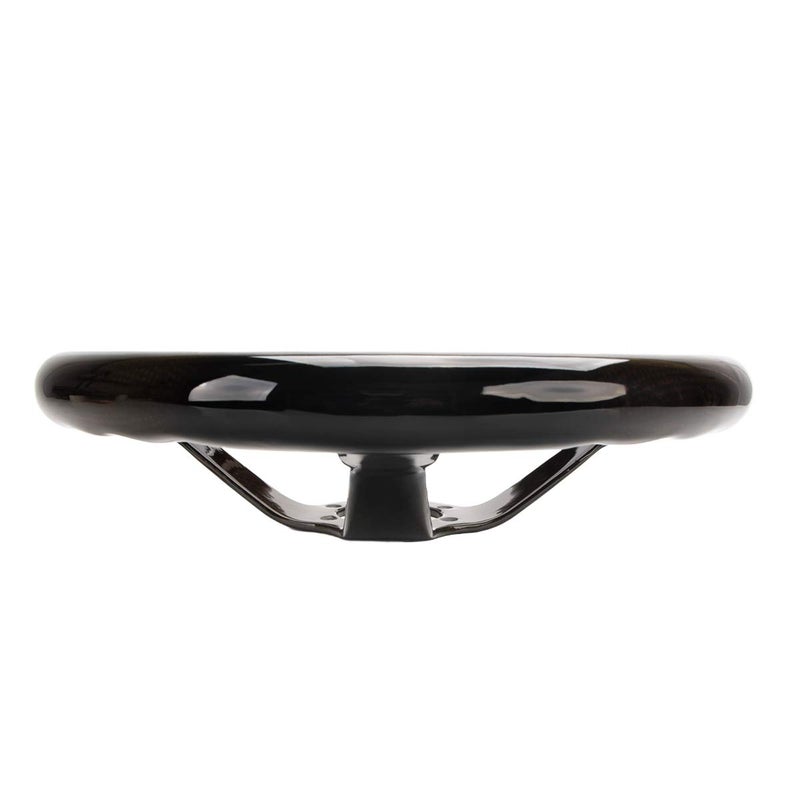 HIWOWSPORT Carbon Fiber Racing Quick Release Steering Wheel 14'' inch 350mm Diameter 6 Bolts - Image 4
